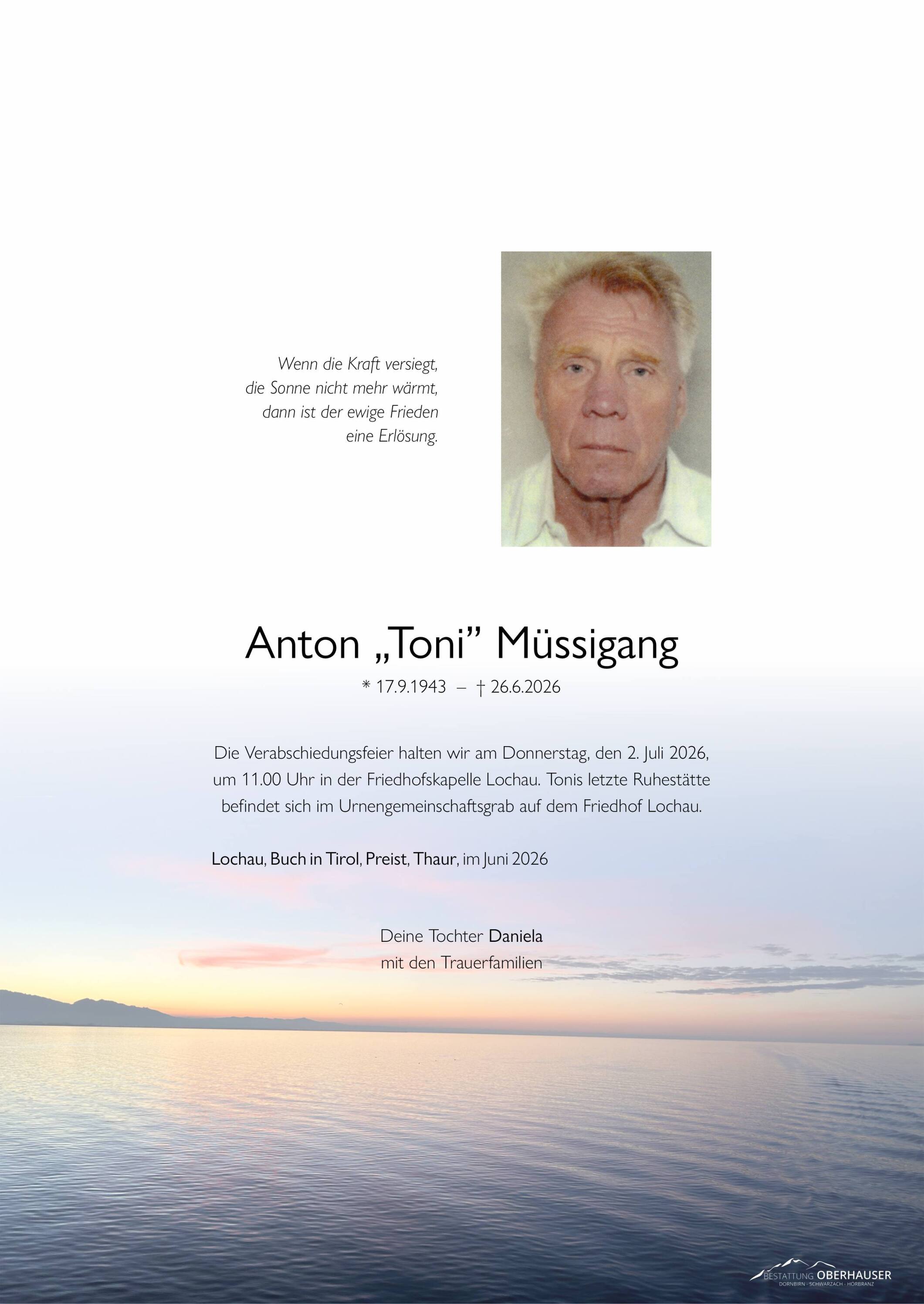 Anton "Toni" Müssigang